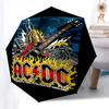 1pc AC/DC Manchester, England Automatic Open, Windproof, Compact Travel Umbrella, Gift for Birthday, Christmas, Business 93023