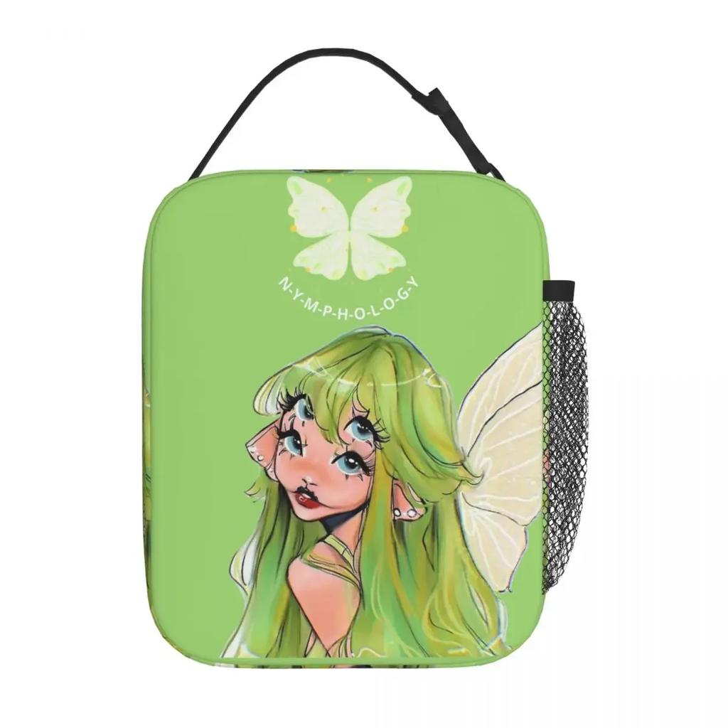 Custom Melanies Martinez Portals Thermal Insulated Lunch Bag for Office Portable Bento Box Thermal Cooler Lunch Boxes