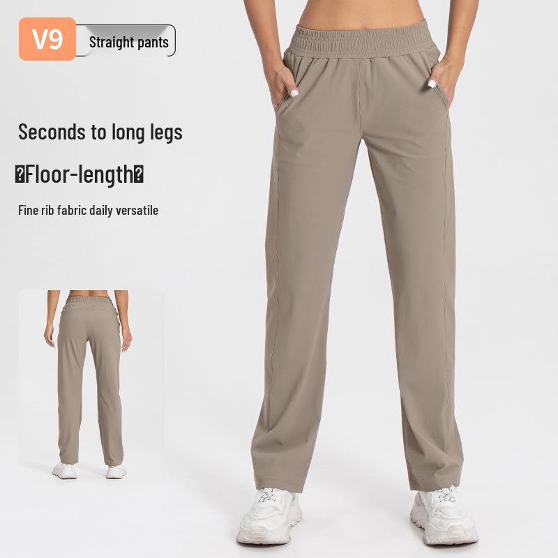 

Plus Size Women s Loose Fit Yoga & Running Pants - Straight Leg Fitness & Dance Wear L