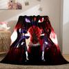 Japanese anime cartoon NARUTO famous Uzumaki Naruto blanket soft home furnishing nap decoration four seasons warm Sherpa blanket B5