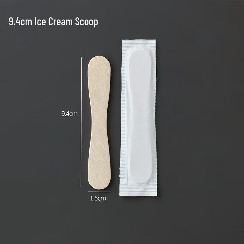 ZISIZ Eco-Friendly Disposable Wooden Cutlery Set