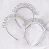 Birthday Decoration Rhinestone Crown Birthday Hair Hoop Female Jewelry Happy Birthday Headband