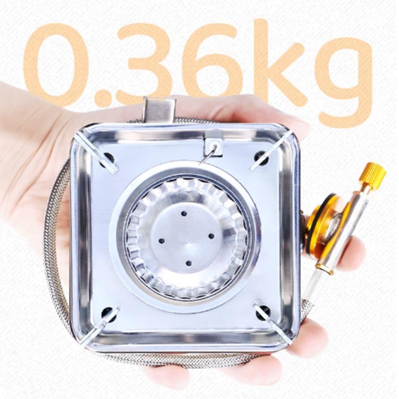 Outgoor Wind Proof Gas Stove Foldable Burners for Outdoor Camping Hiking Picnics