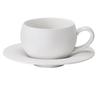 110/280ml Japanese-style Ceramic Mug Black White Fired Stone Coffee Cup and Saucer Set Breakfast Milk Coffee Cup Egg-shaped Mug