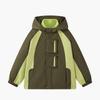 MQD Boys' 3-in-1 Color-block Hooded Windbreaker