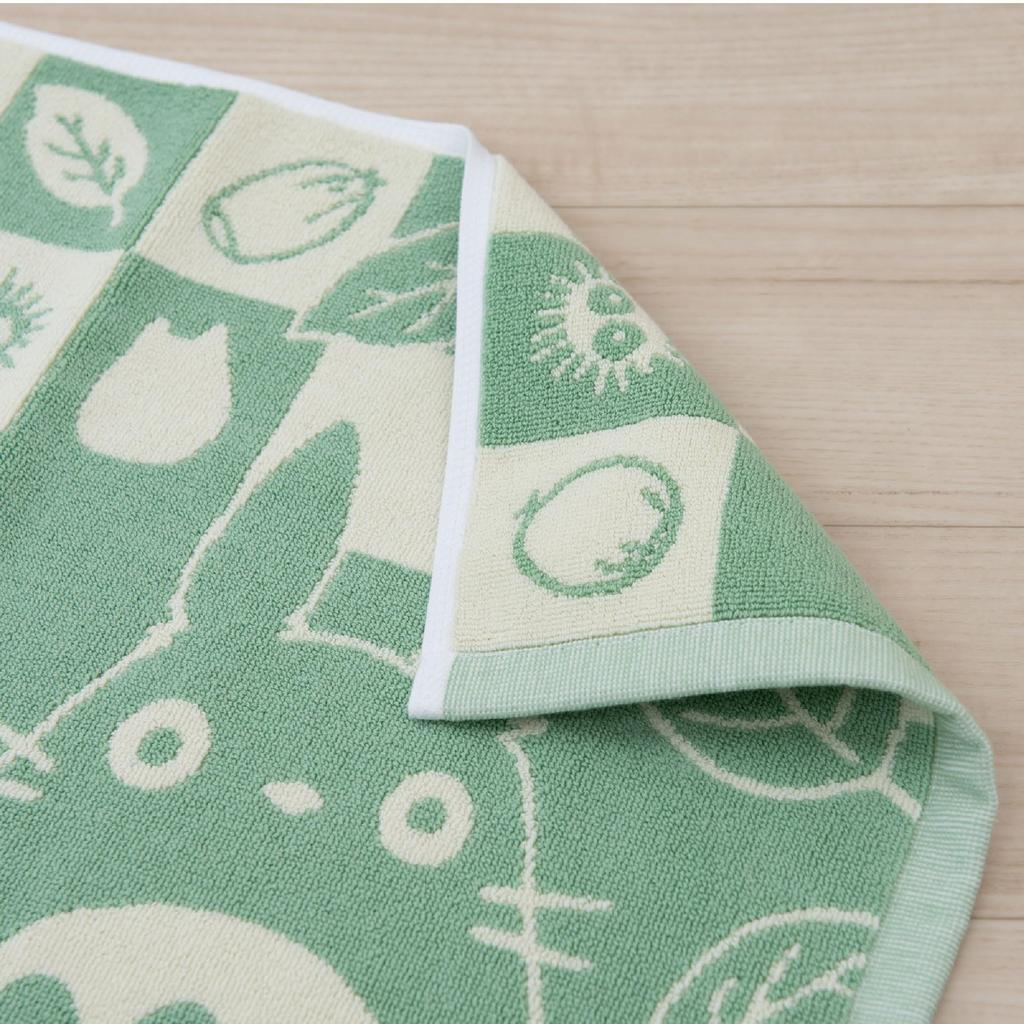 Senko My Neighbor Totoro Gentle Totoro Bath 40 x 60 Gift Boxed with 59013 Mat, Approx. cm, Obi, Green, Character, Cute,