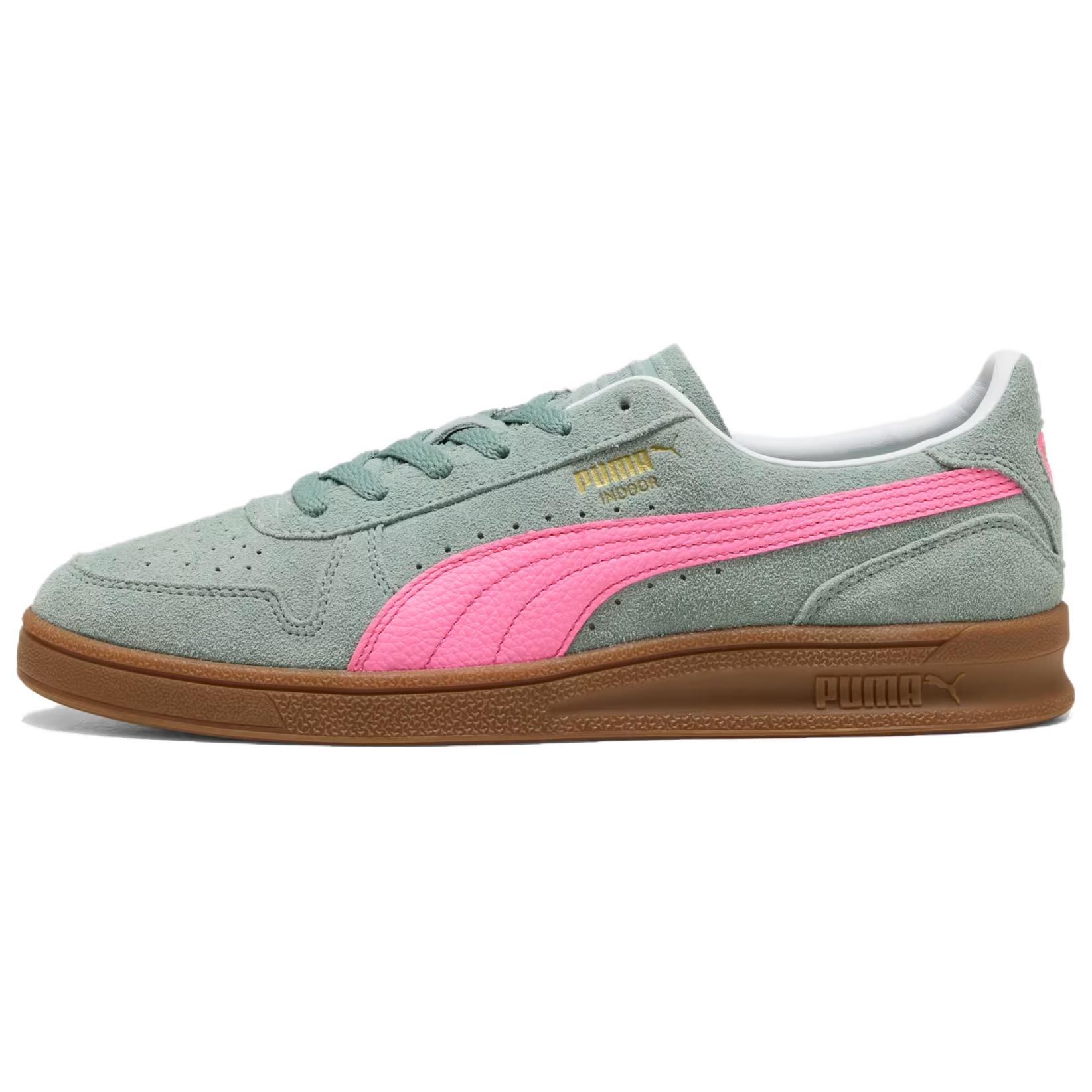 

Puma Indoor Soft Green Moon Sun Struck Unisex Sneakers 401136-06 36
