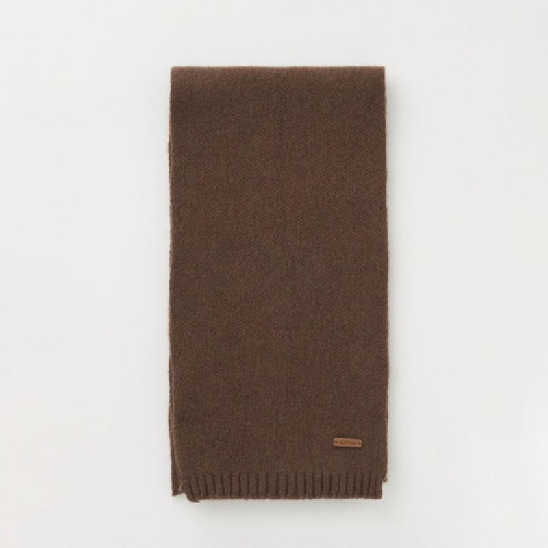 But’ton Wool Knit Muffler (4 colors)