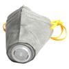 Maschera antipolvere con filtro respiratorio PM2.5 per animali domestici, 2 pezzi, per cani, viso morbido, in cotone, maschera antipolvere