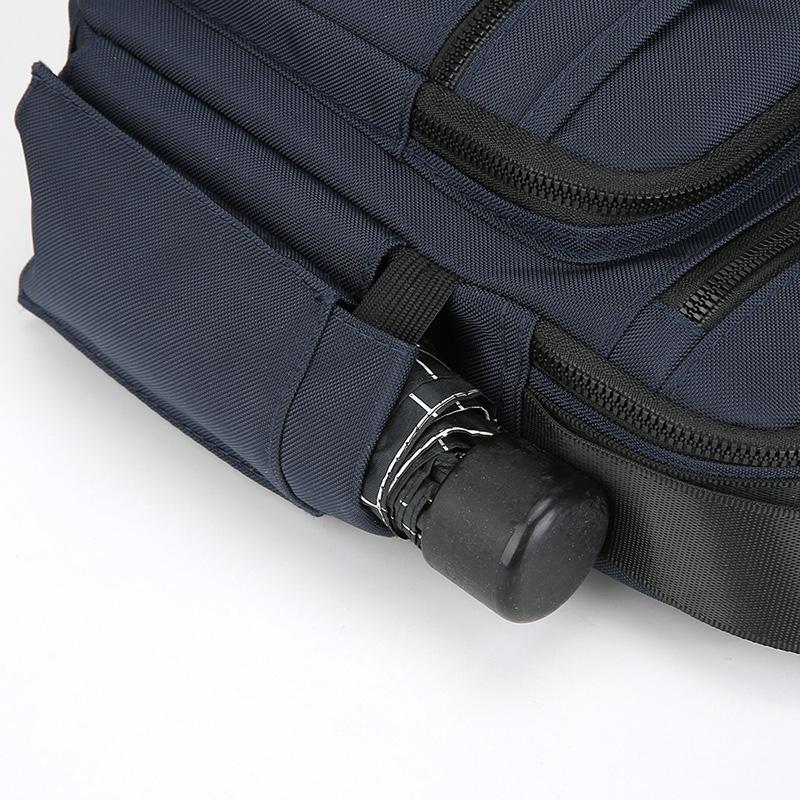 Men Multi-layer Shoulder Bag Fashionable Casual Lightweight Nylon Crossbody Bag for Daily Outing Commuting Small Handbag
