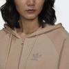 Adidas 2000 Luxe Cropped Track Top Hooded Zip Long Sleeve Jacket Women Jacket Pink HF6766
