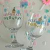 Elegant Table Celebrate Day Goblet 3-piece set, a birthday gift for a friend