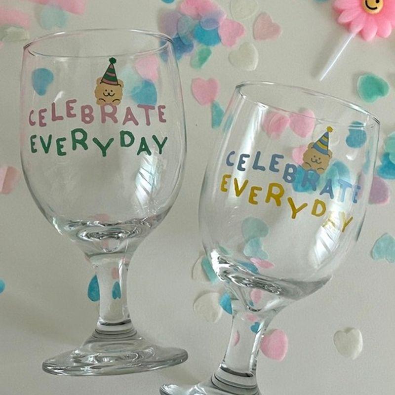 Elegant Table Celebrate Day Goblet 3-piece set, a birthday gift for a friend