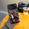 Back Phone Cover Case for iPhone 12 15 Plus 17 Air 16e 17 16 Pro Max 11 13 Mini 14 XS Marvel Spider Man Christmas