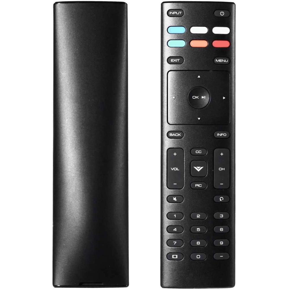 Black Remote Control for VIZIO TV Model XRT136 Replacement