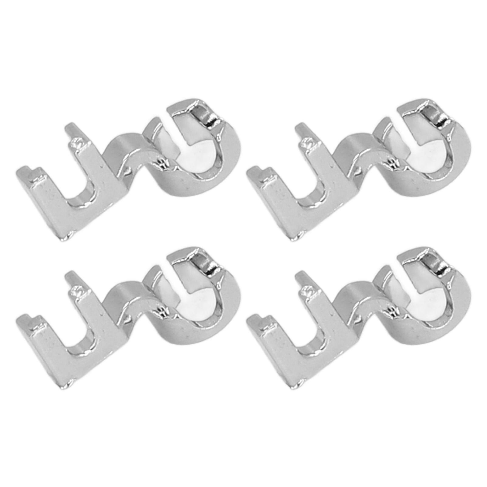 

4 шт. Лапки-линейки Круглые с открытым носком для квилтинга и вышивки Лапка-линейка для швейной машины с низким хвостовиком