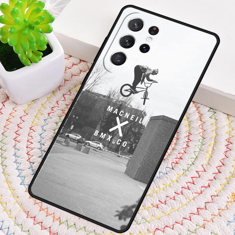 BMX Bike Extreme Sport Soft Phone Case for Samsung Galaxy Note 10 Pro S26 Ultra S23 S24 FE S25 S21 S22 PLUS Shockproof Cove