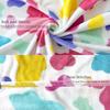 Colorful Spots Printed Blanket for Sofa Bed Travel Camping Living Room Office Conditioning Blanket for All Seasons Gifts