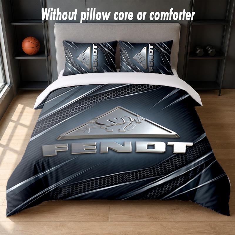 Set Biancheria da Letto Design Fendt 1 Copripiumino + 2 Federe Morbido Traspirante Biancheria da Letto per la Casa