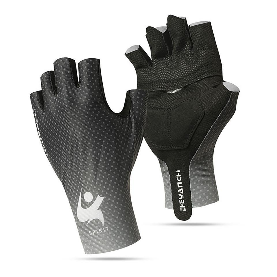 Loogdeel Frühling Sommer Rutschfest Übung Fitness Angeln Outdoor-Sportarten Handschutz Für Männer Frauen Radfahren Halbfingerhandschuh