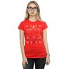 Harry Potter Womens/Ladies Christmas Pattern Cotton T-Shirt
