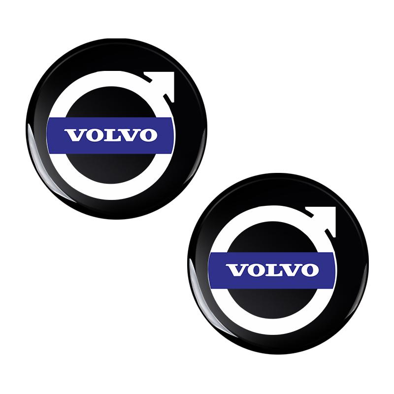 

14mm Car Key Sticker Car Key Badge Emblem Replacement For Volvo XC90 XC60 XC40 V40 V50 V60 S40 S50 S60 S70 S80 S90 240 C70 Vnl Truck 2Pcs чёрный