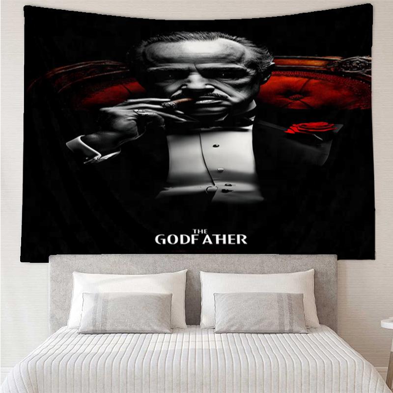 Godfather's Legacy Tapestry, Unique Design Tapestry, Wall Decor for Bedroom,Livingroom, Playroom,Heartwarming Fan Holiday Gifts