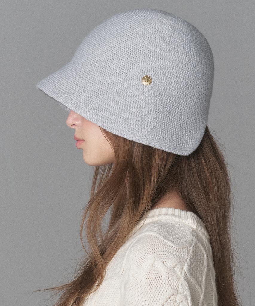 Hwaiteusaenjeu Knit Bonnet Hat Husslia (8 Colors)