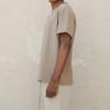 Fear of God Essentials FW21 Harvest Solid Color Letter Print Crew Neck Short Sleeve T-Shirt Unisex Tops Wheat-Brown FOG-FW21-008