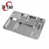 Xiyao 304 Edelstahl unterteilter Mittagsteller