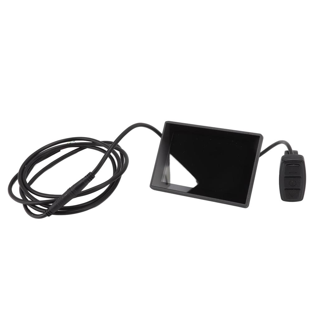 Electric Bike LCD Display Meter 5 Pin Waterproof Interface 1.5m Adapter Cable Color LCD Display Panel 24V 36V 48V