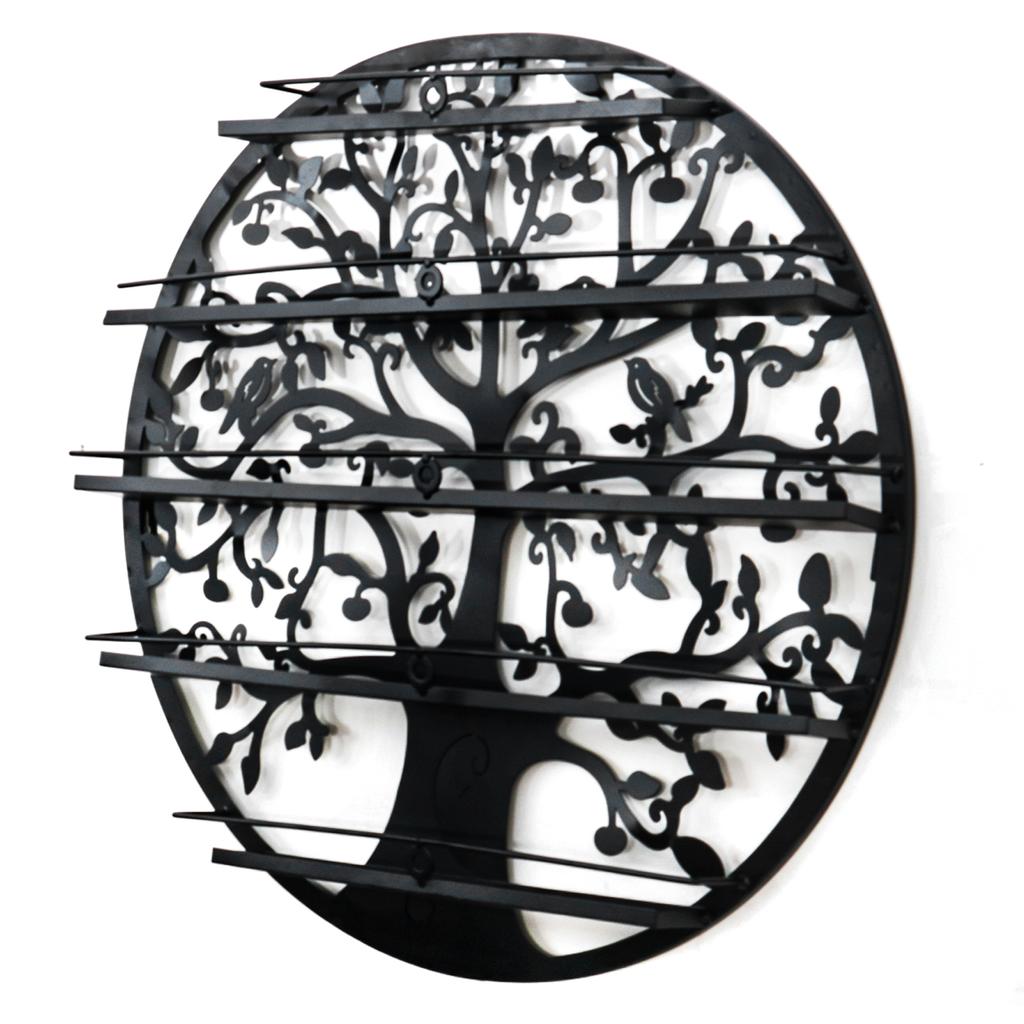 5 Layers Nail Polish Rack Cosmetic Display Stand Iron Nail Polish Organizer Wall Mounted Makeup