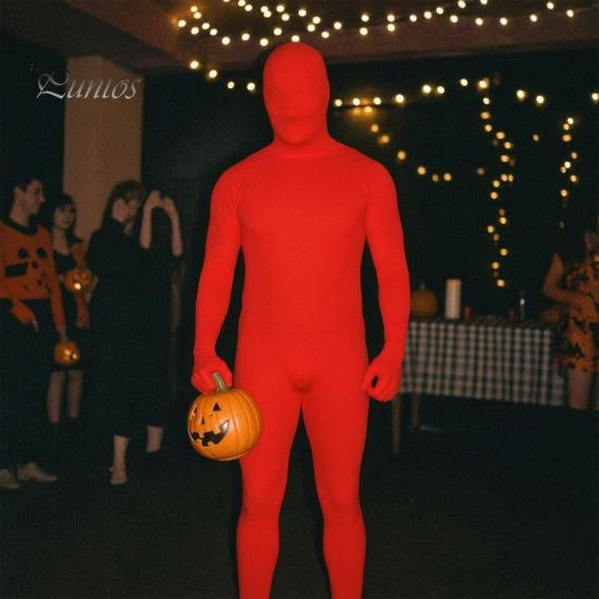 Party Cosplay Bodysuit Unisex Full Body Zentai Suit, Adults Halloween Outfit Bodysuit, Men Women Stretchy Spandex Unitard Costume