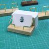 Business Card Holder Organizer Office Desk Display Stand Memo Counter Accessories Tabletop Shelf Home Wooden Card Holder Storage