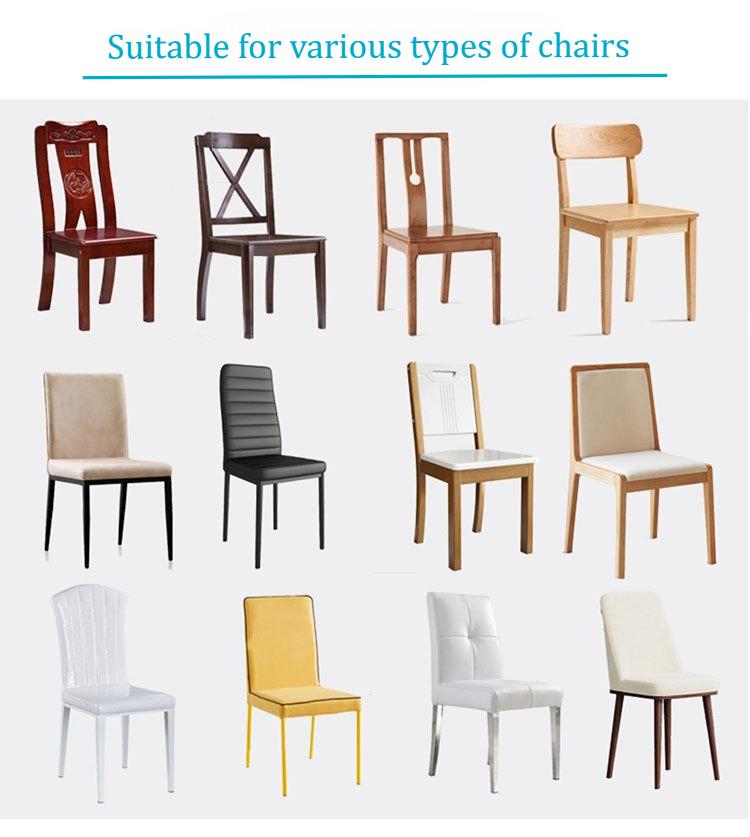 Verdickter abnehmbarer und waschbarer Restaurantstuhlhussen-Staubkissenbezug, geeignet für Schlafzimmer, Restaurant, Hotel und Bankett, Schutzhüllen