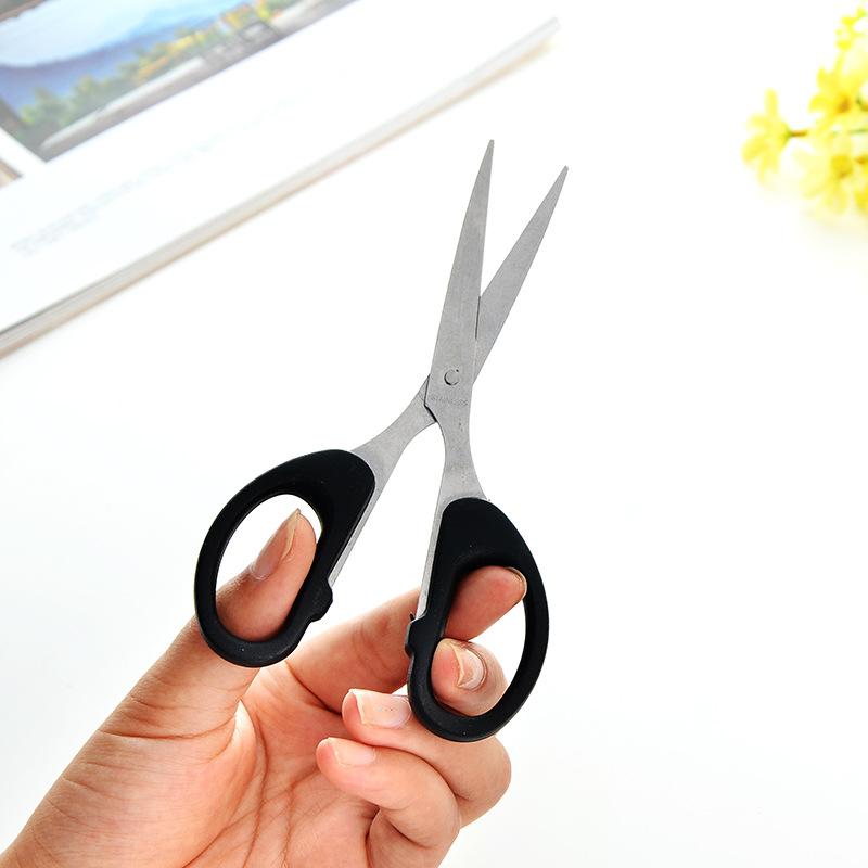 Office Scissors Students Diy Paper Cutting Knife Home Kitchen Stainless Steel Scissors Children's Handmade Small Scissors