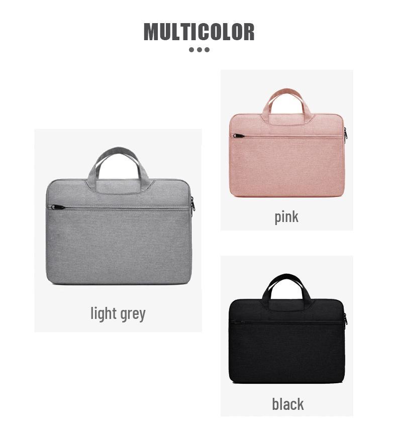 14-Inch Multi-Layer Laptop Briefcase: Business & Storage Solution