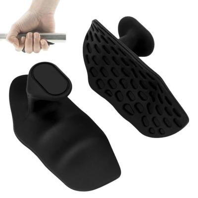 Silicone Palm Grip Pull Up Grips for Weightlifting Honeycomb Elastic Finger Anti-slip Glove Home Gym Fitness Equipment 1Pair