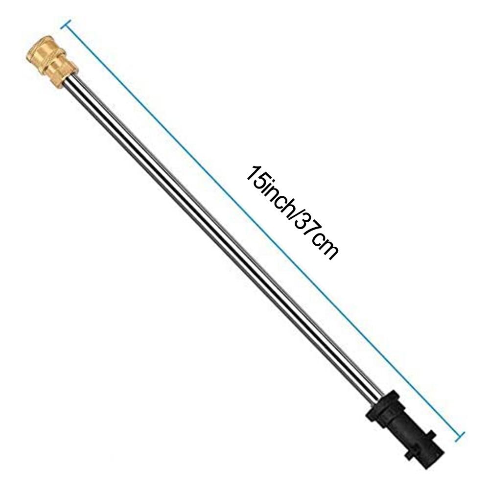 5x Nozzles Spray Lance Pressure Washer Angled Extension Wand for Karcher K2-7