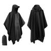 3 In 1 Outdoor Raincoat Hooded Bicycle Motorcycle Cycling Waterproof Raincoat Rain Poncho Camping Hiking Travel Rainwear Tent Travel Rainwear Tent