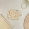 Kids Cute Corduroy Coin Purse with Key Ring Small Wallet Zipper Credit Card Holder