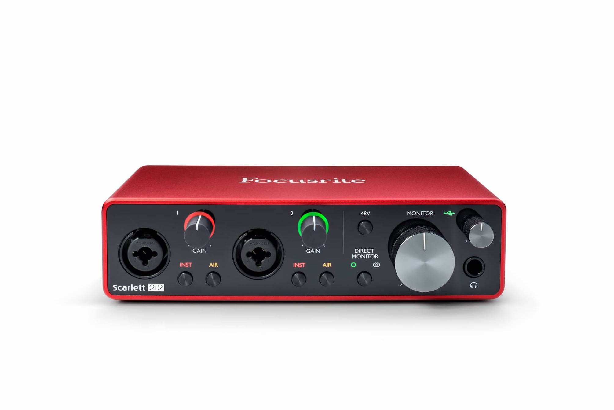 

Focusrite FocusriteScarlett 2i2 G3 USB 2.0 Type C Audio Interface