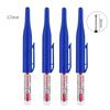 4Pcs/Set 30mm Deep Hole Long Nib Head Markers For Metal Perforating Pen Waterproof Bathroom Woodworking Decoration Multi-Purpose
