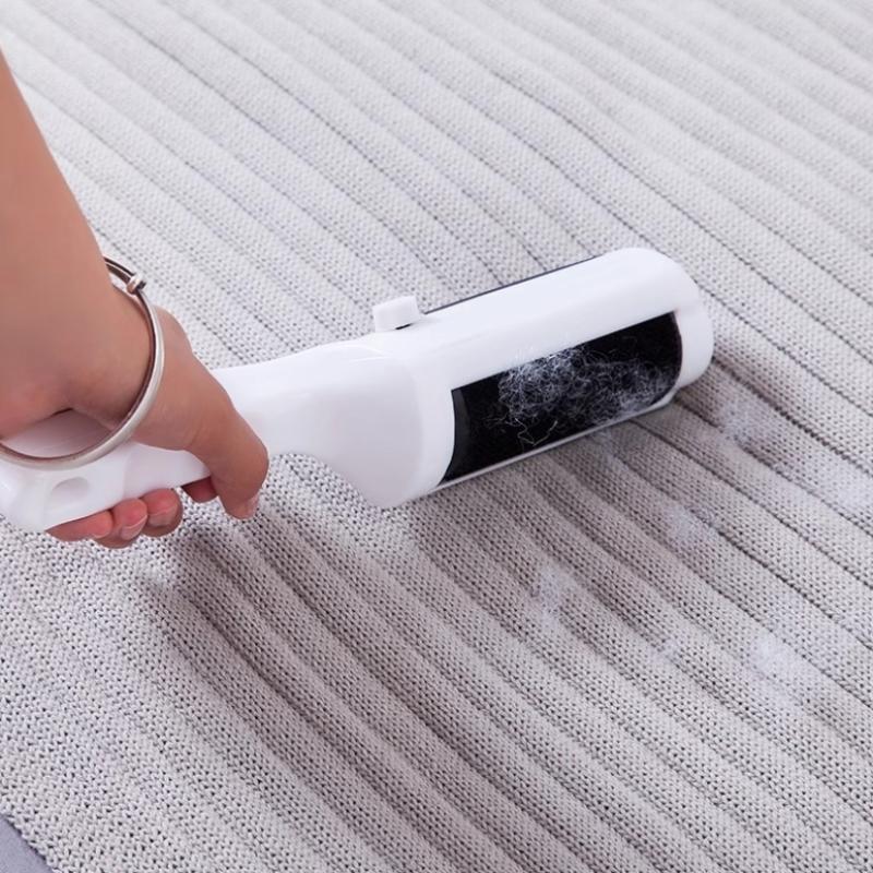 

Electrostatic Static Clothing Dust Pets Hair Cleaner Remover Brush Suction Sweeper For Home Office Travel Cleaning Brushes білий