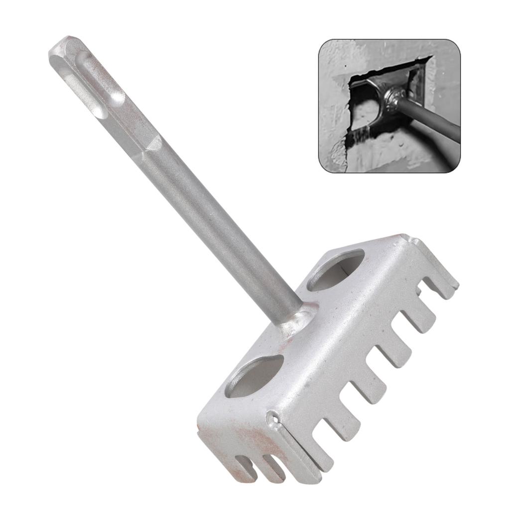 Vierkantschaft Schlitzstanzwerkzeug Lochschneider für 86er Typ Elektrodose Bohrer für Elektriker und DIY-Installationen