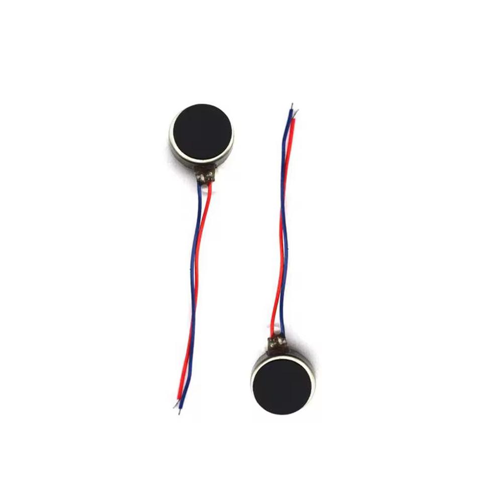 10Pcs/Lot Mini Vibration Motor DC 3V 12000rpm Flat Coin Button-Type Micro DC Vibrating Motor for Mobile Cell Phone Pager Tablet 5
