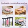 2pcs Tearable Multi-layer Rainbow Cleaning Cloth, Removes Grease, Thousand-layer Cloth, Absorbent, Lint-free, Dishwashing Cloth