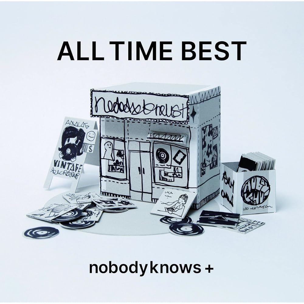 nobodyknows+ All Time Best Music Album CD Collection with Unique Tracks and Artwork