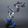 22cm/8.66in Anime Digimon Adventure Figure Wolfmon Action Figures Pvc Statue Desktop Ornamen Collection Model Toys Gifts Poseable Articulated Scale
