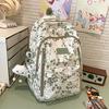 New Sweet Girl Backpack Waterproof Primary School Junior High School Student Schoolbag Printed Bamboo Literary Chinese Style Backpack